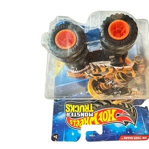 Hot Wheels Monster‎ Trucks Tiger Shark FYA44 Diecast Toy Vehicle New I